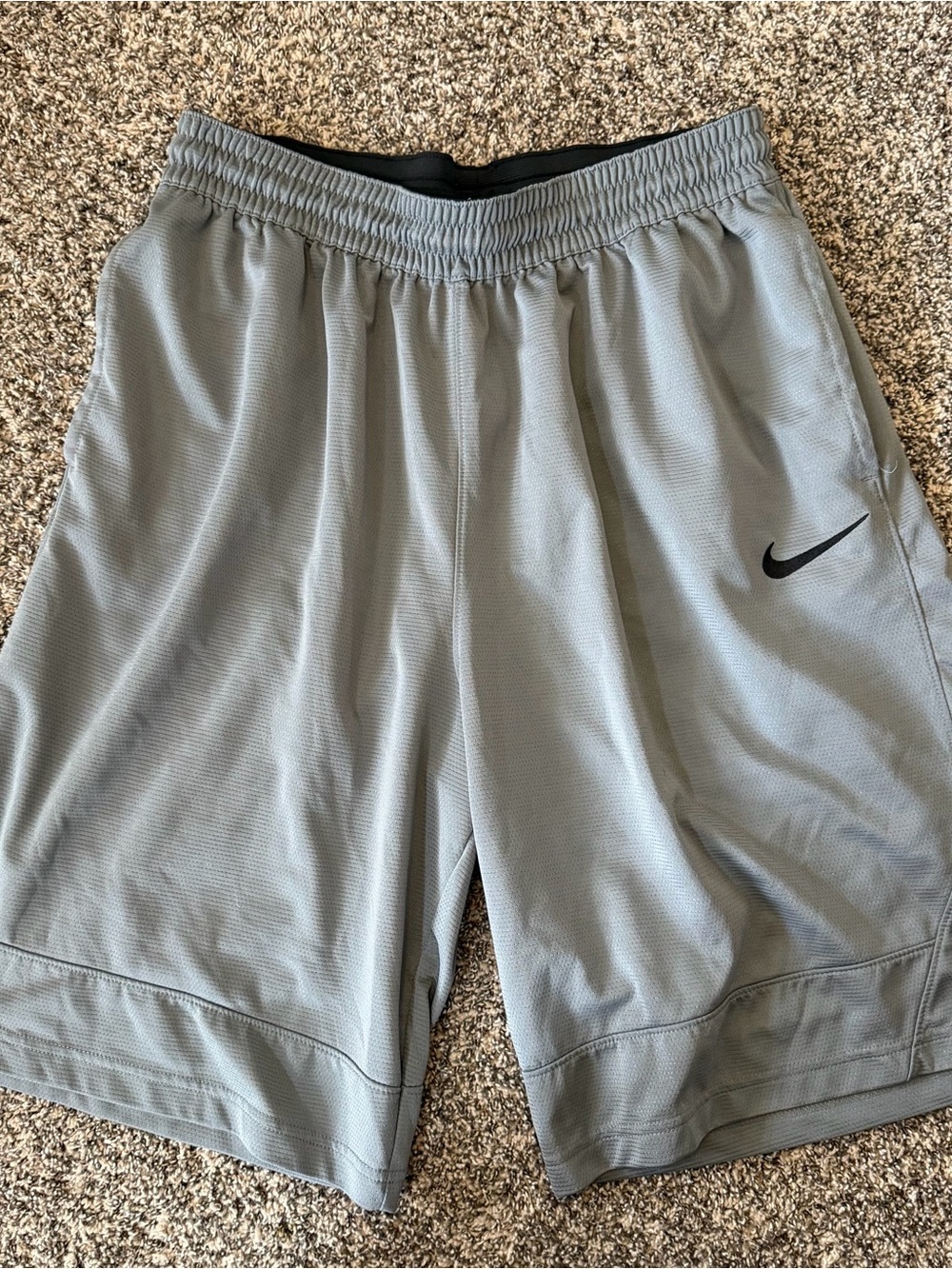 Nike Dri-FIT Basketball Shorts Men’s XL Gray Athletic Gym Training Performance